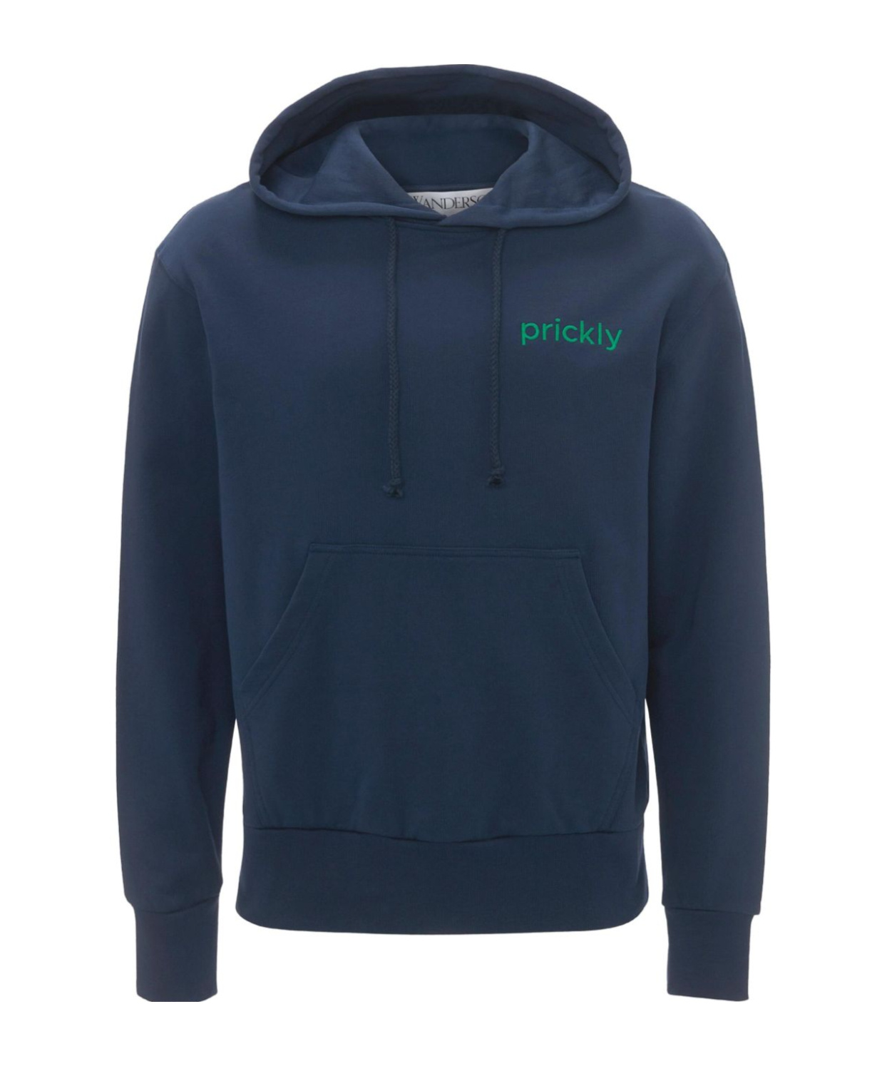 Jw Anderson J.w. Anderson Prickly Slogan-print Hoodie In Blue