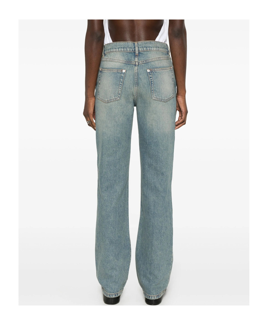 Gimaguas Denim Trousers With Belt Loops