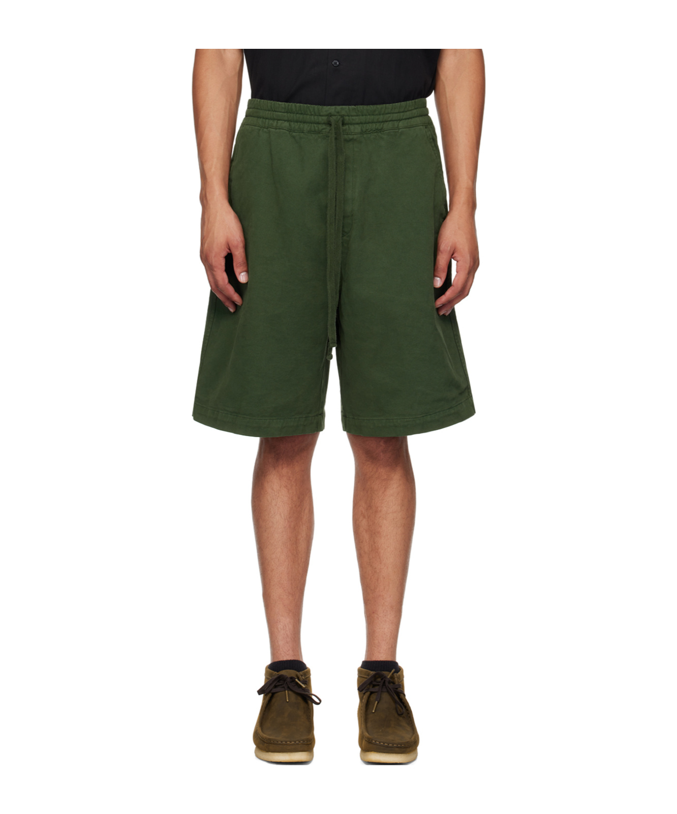 Carhartt Green Floyde Shorts In Green