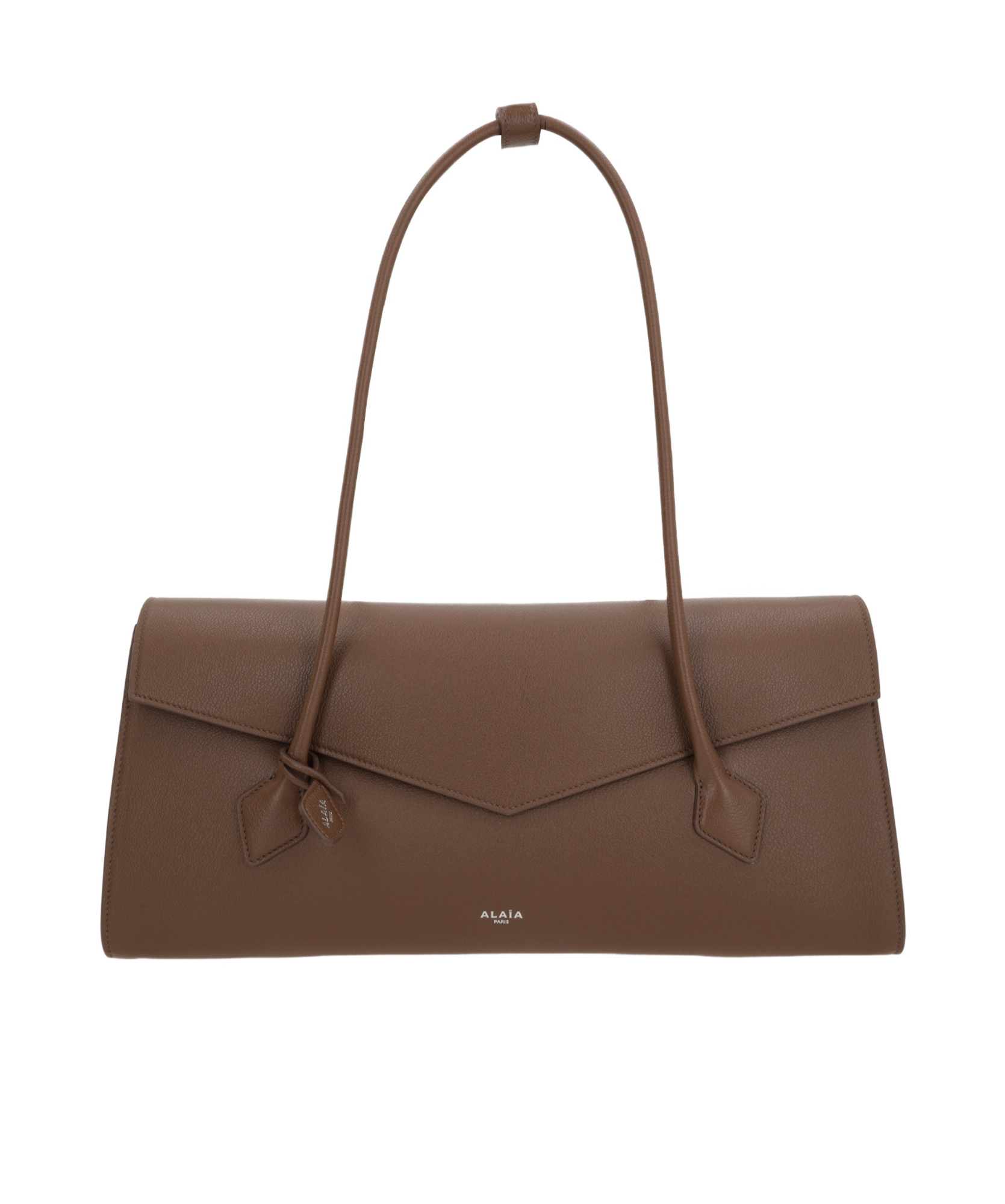 Alaïa Le Teckel Flap Tote Bag In Brown