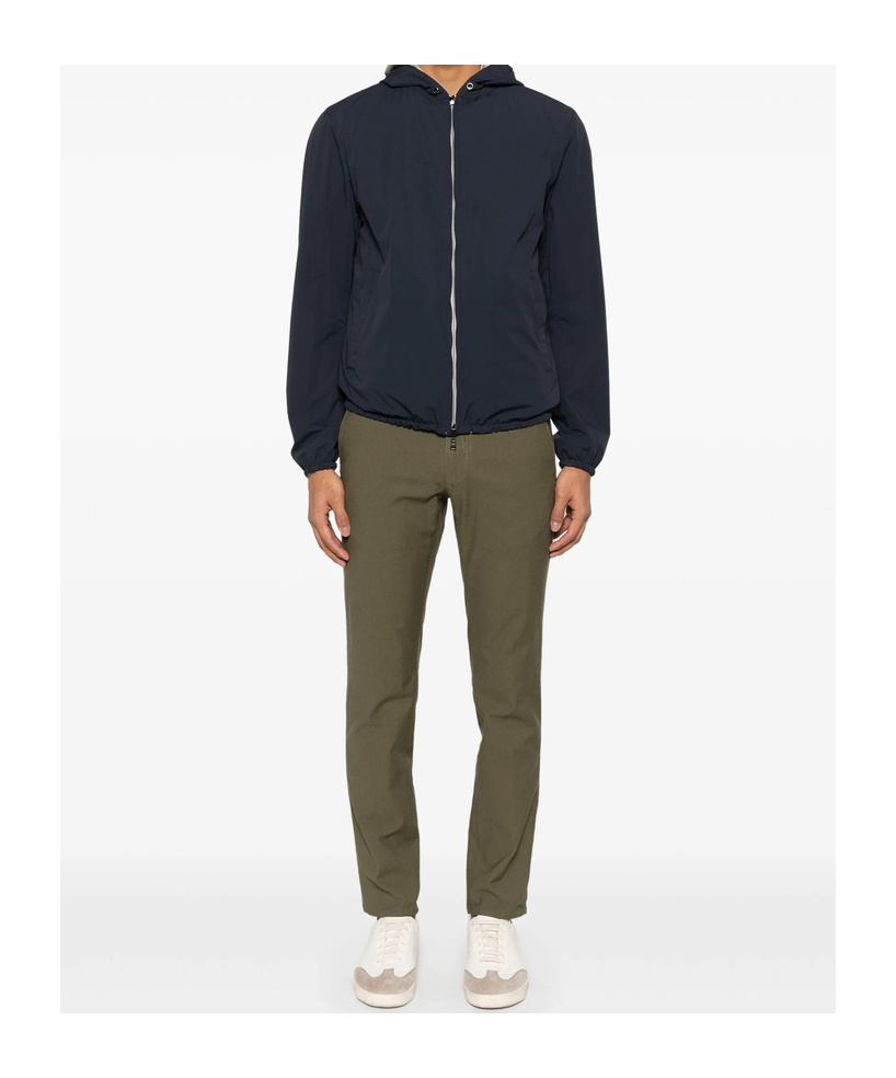 Herno Reversible Hooded Jacket In Nude