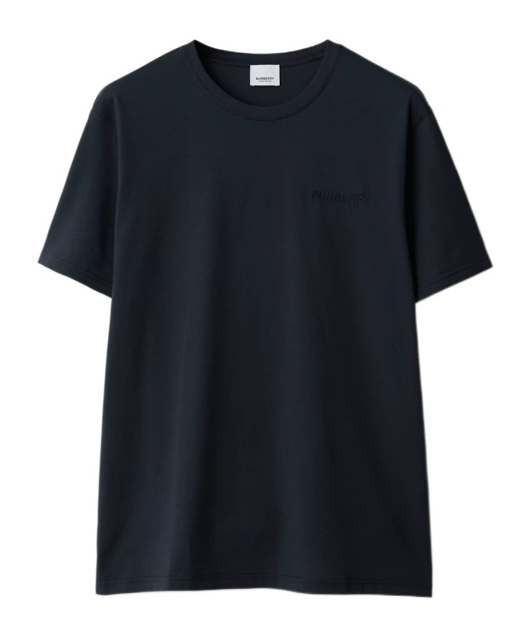 Burberry T-shirt Con Ekd In Black