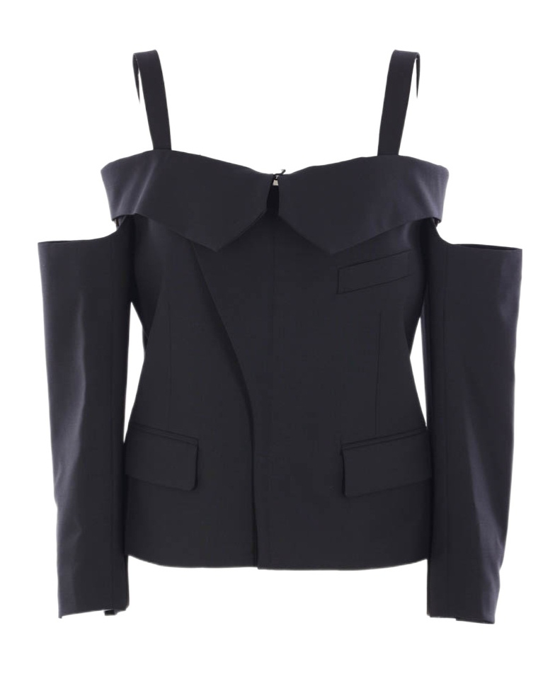 COMME DES GARÇONS OFF-SHOULDER TOP 
