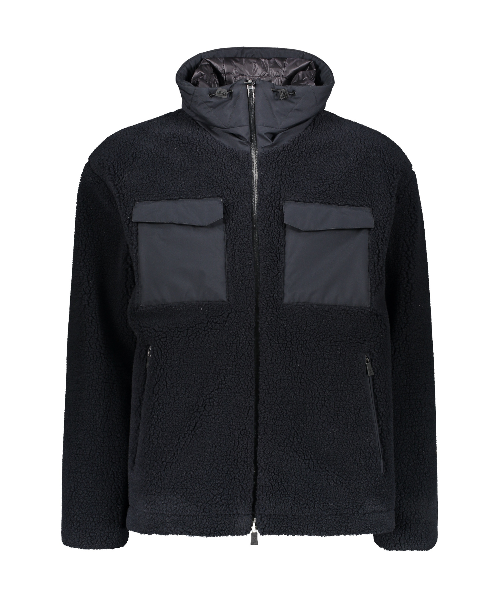 Herno Fleece Puffer Jacket In Multi