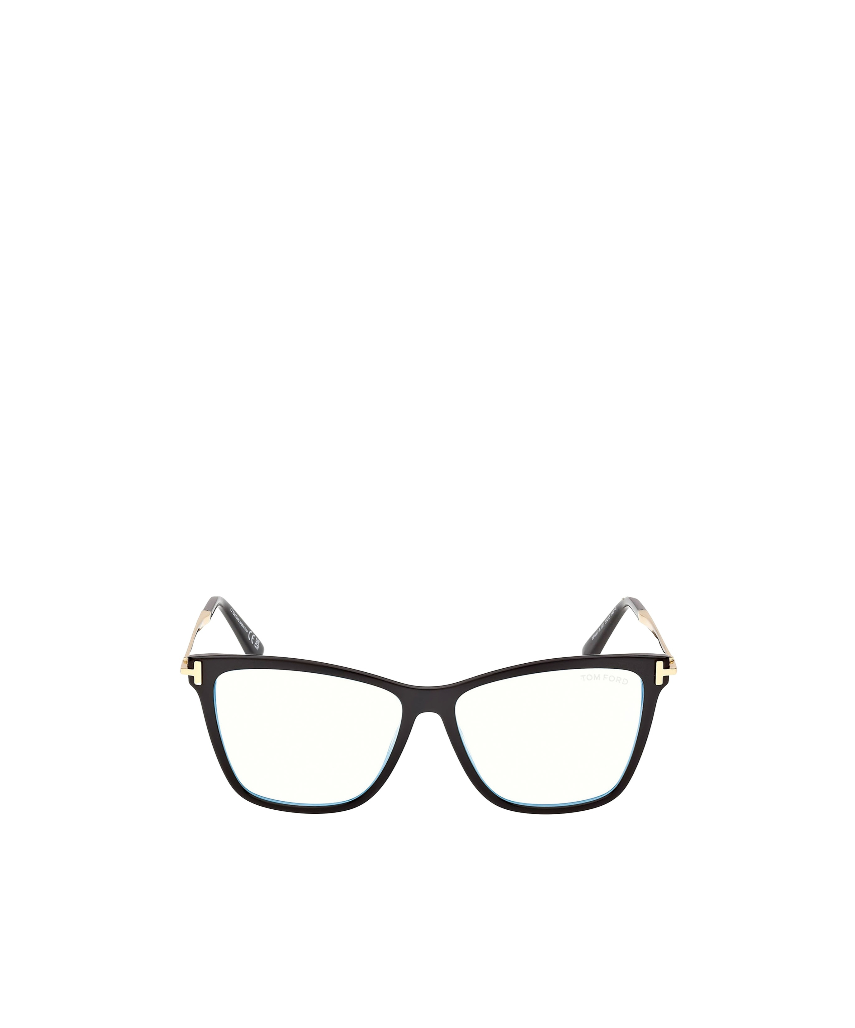 Tom Ford Eyewear Butterfly Frame Glasses In Black