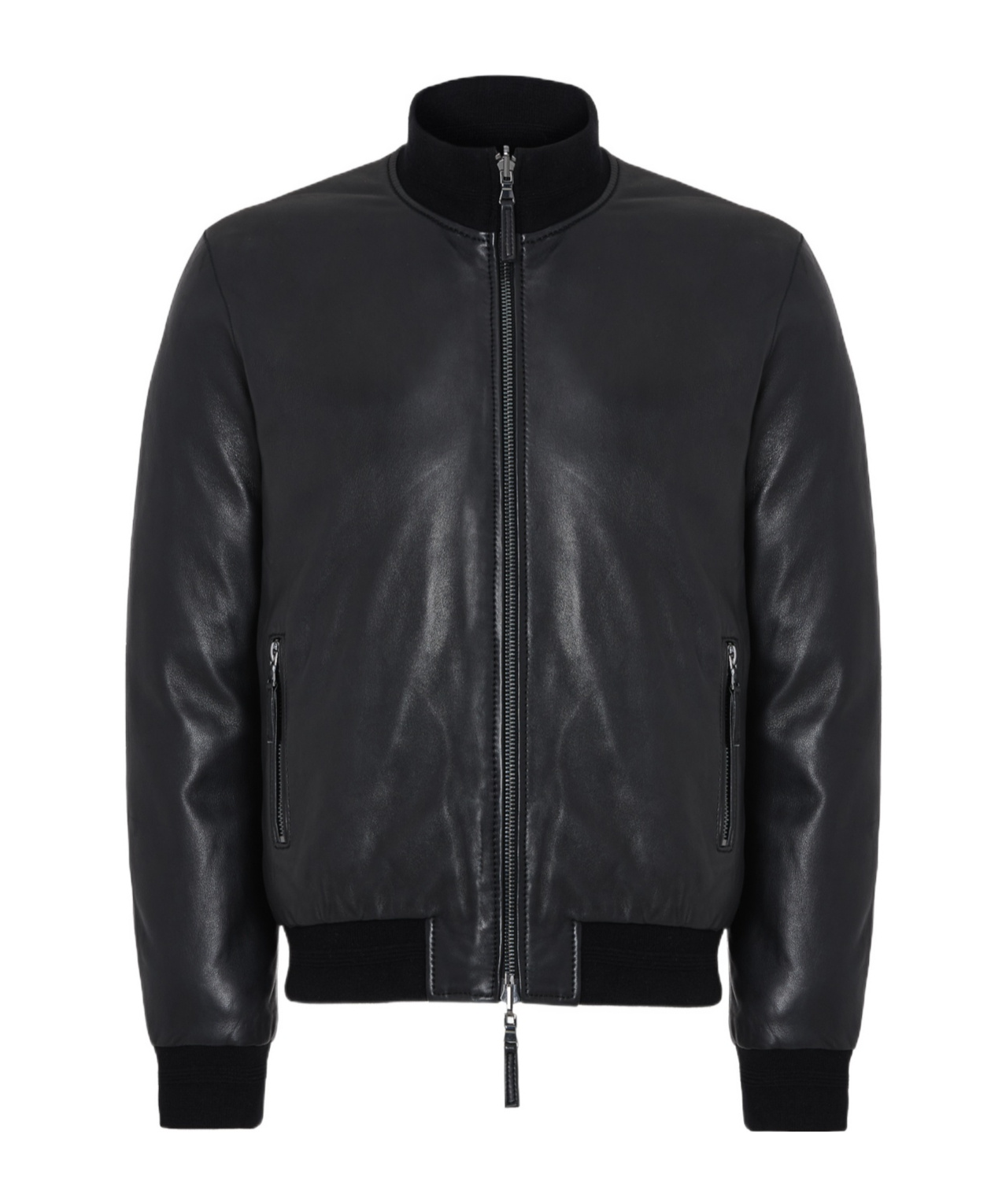 The Jack Leathers Double-sided Casual Jacket In Black