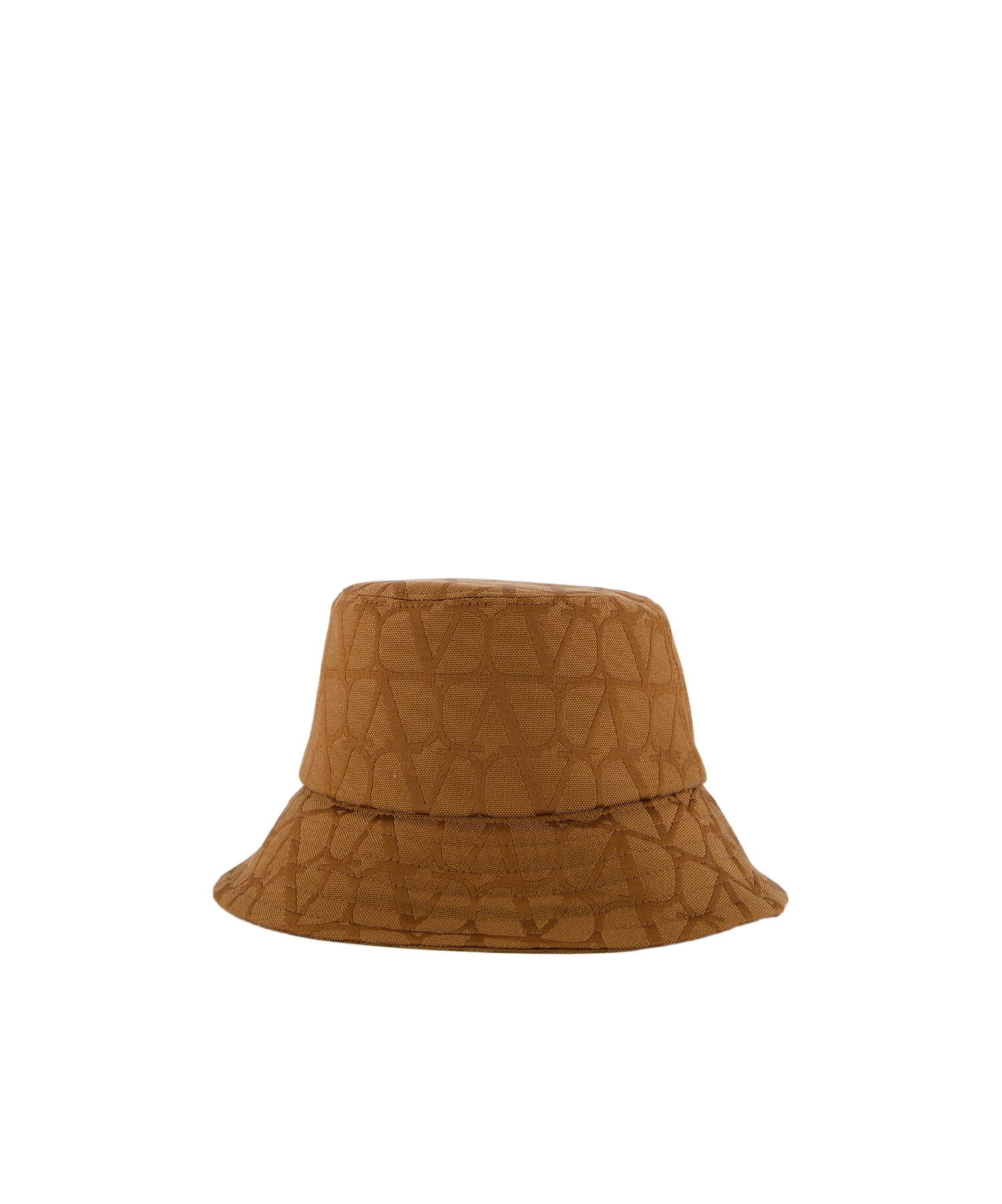 Valentino Vlogo Bucket Hat In Brown