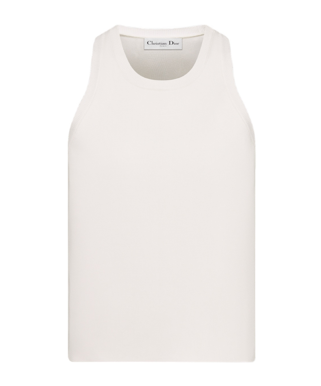 Dior Crew Neck Vest In Off White