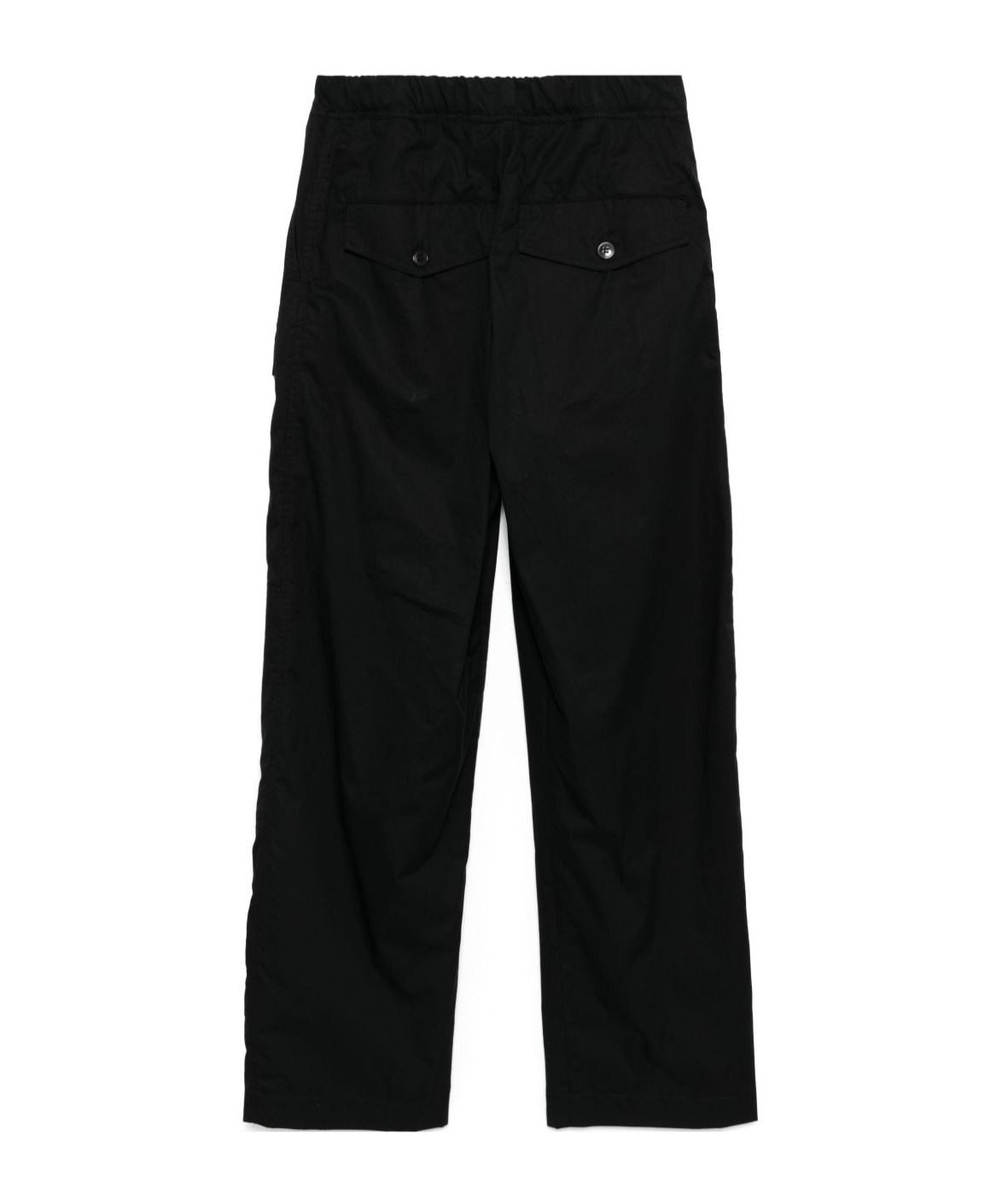 Dries Van Noten Drawstring Trousers In Black