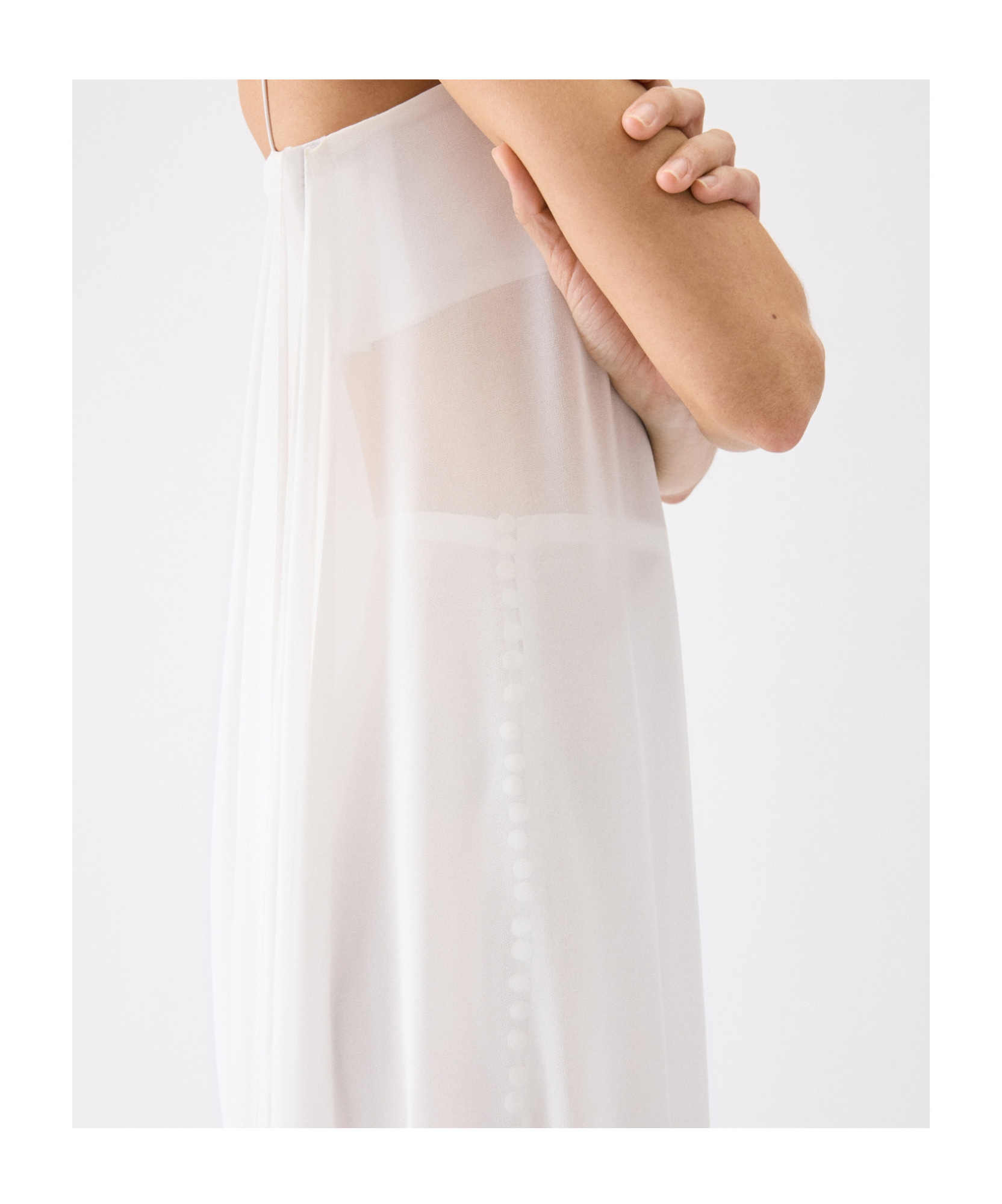 Jacquemus The Bandeau Dress In White