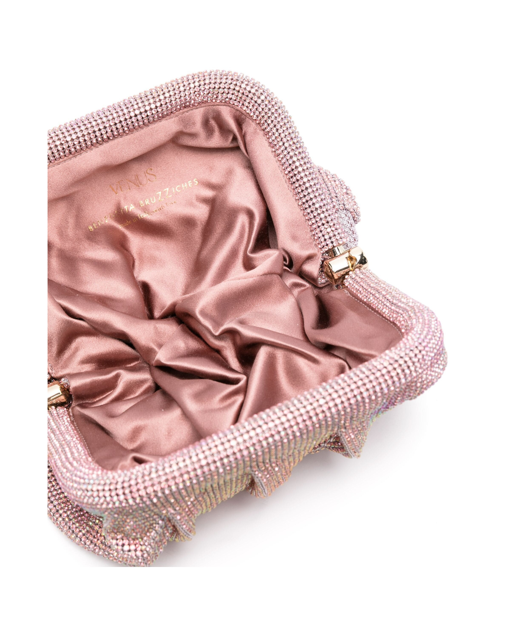 Shop Benedetta Bruzziches Petite Venus Clutch In Pink