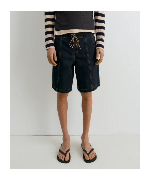 Gimaguas Relaxed Fit Drawstring Shorts In Black