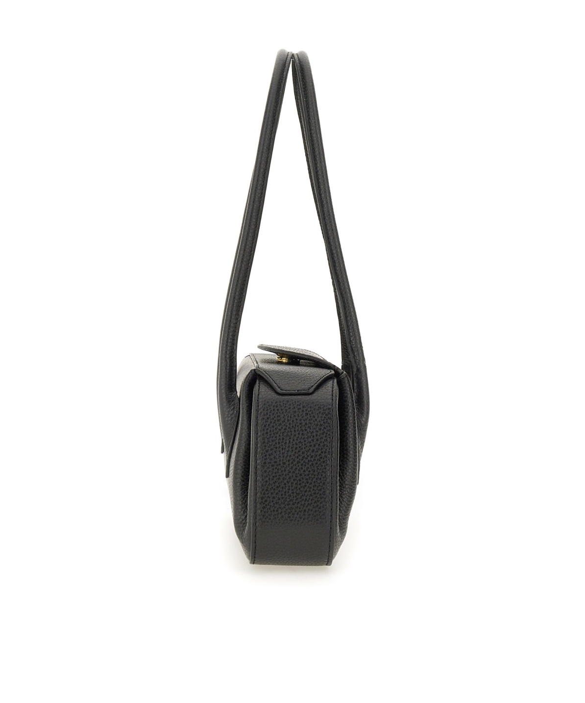 Yuzefi Letter Logo Handbag In Black