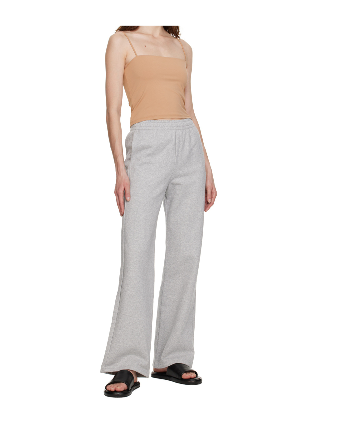 Filippa K Beige Spaghetti Strap Tank Top In Brown