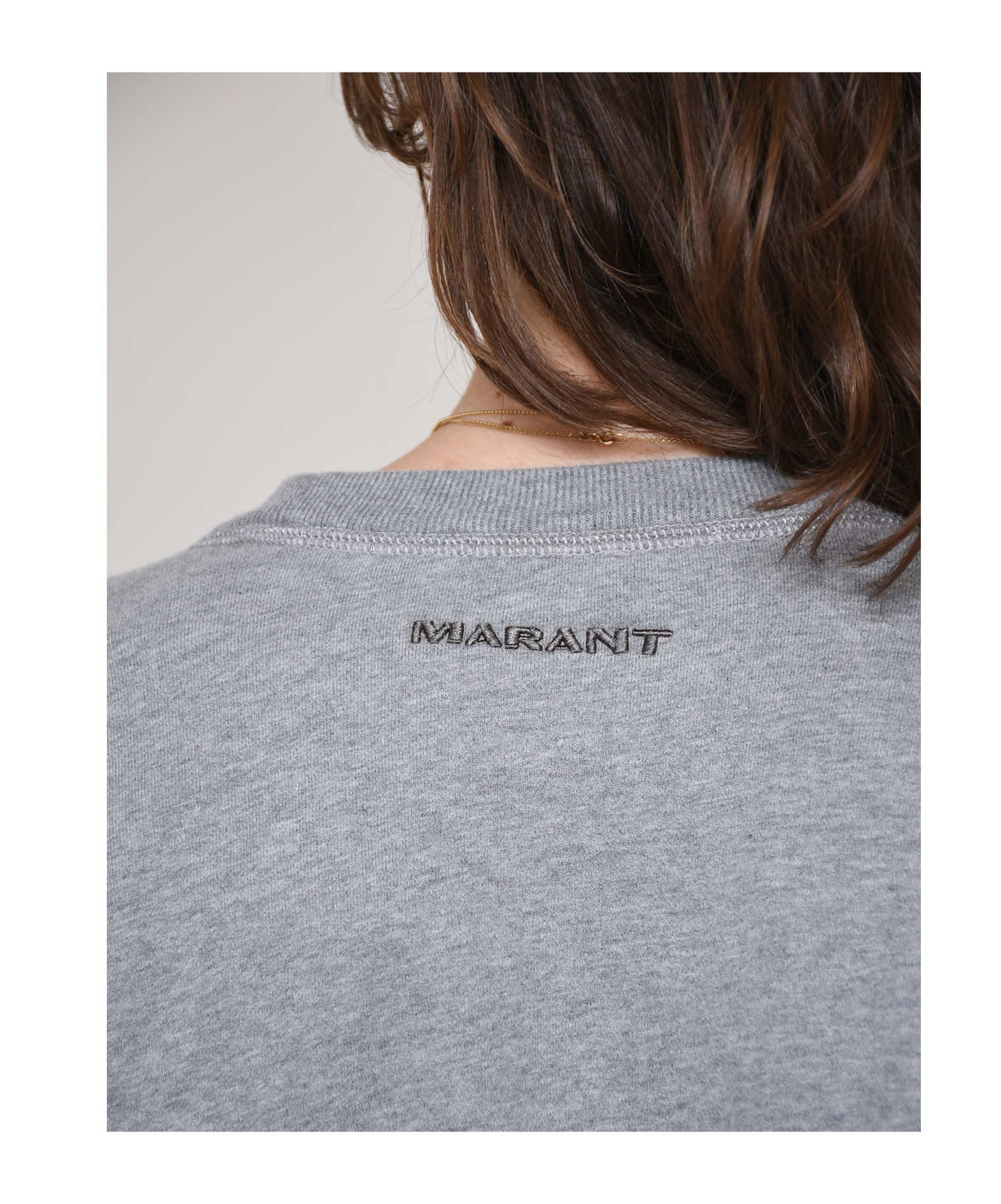 Isabel Marant Étoile Paulia Sweatshirt In Gray
