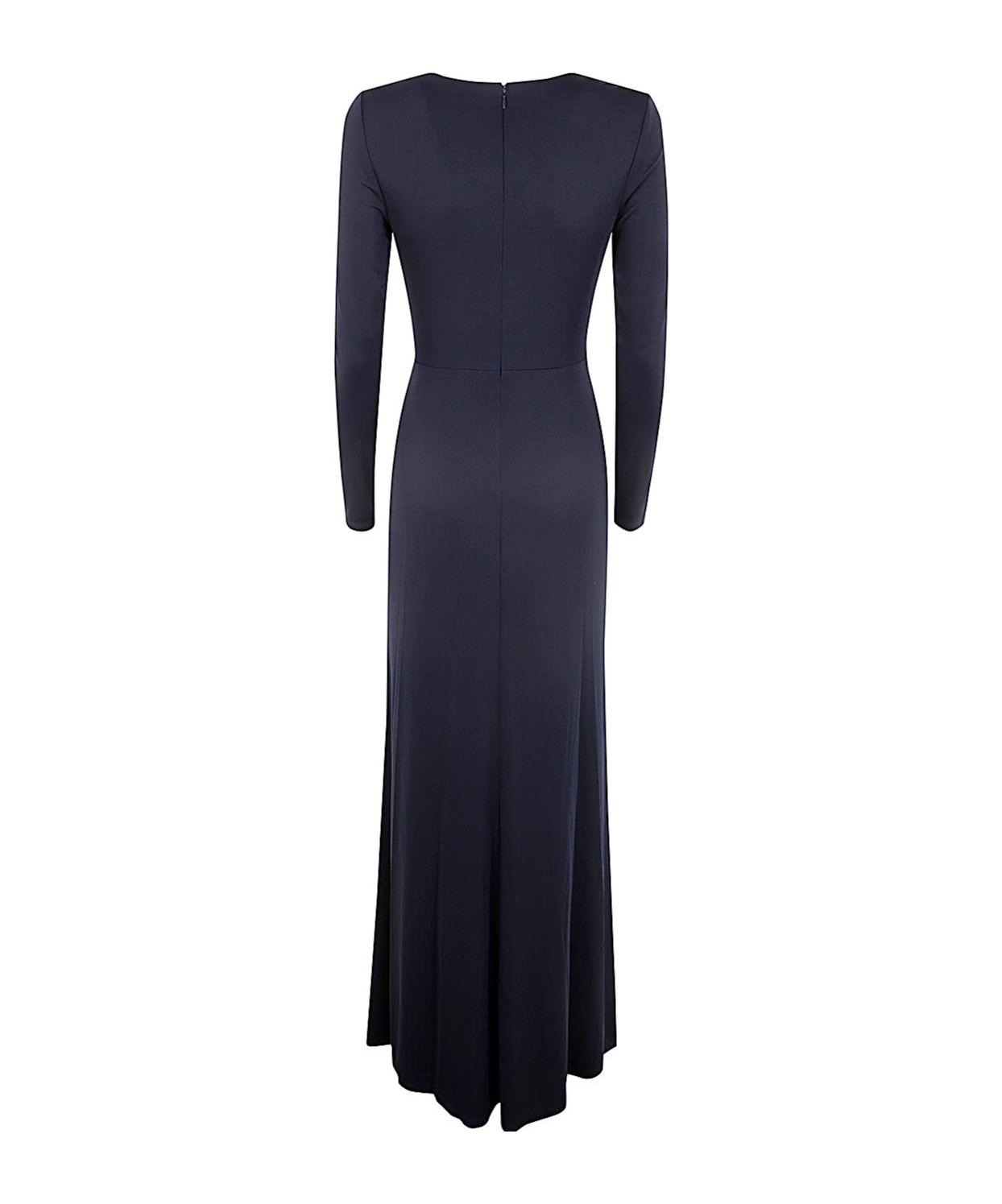 Polo Ralph Lauren Nadira Long Sleeve Gown In Black