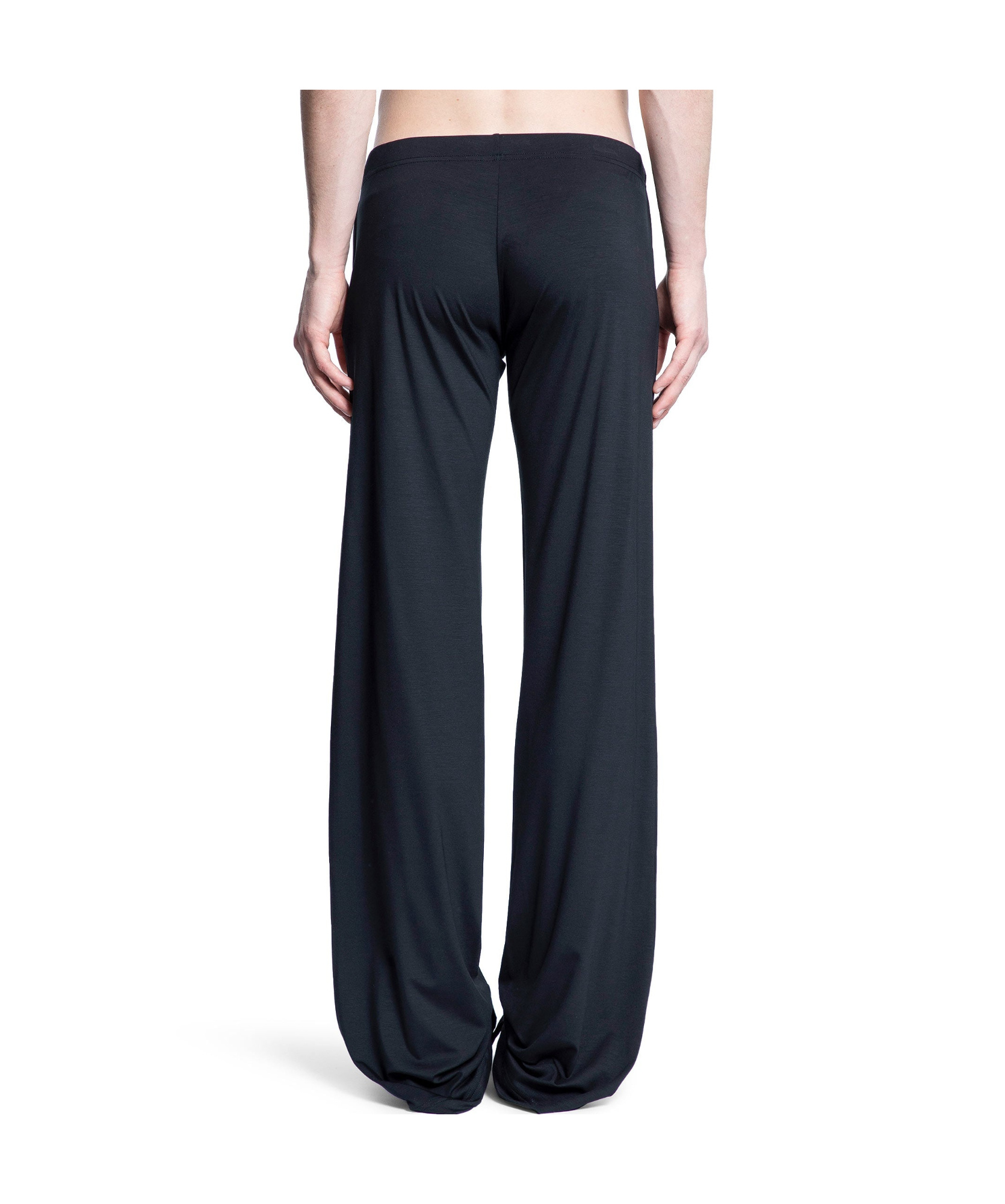 Balenciaga Elastic Waist Jogging Pants In Black