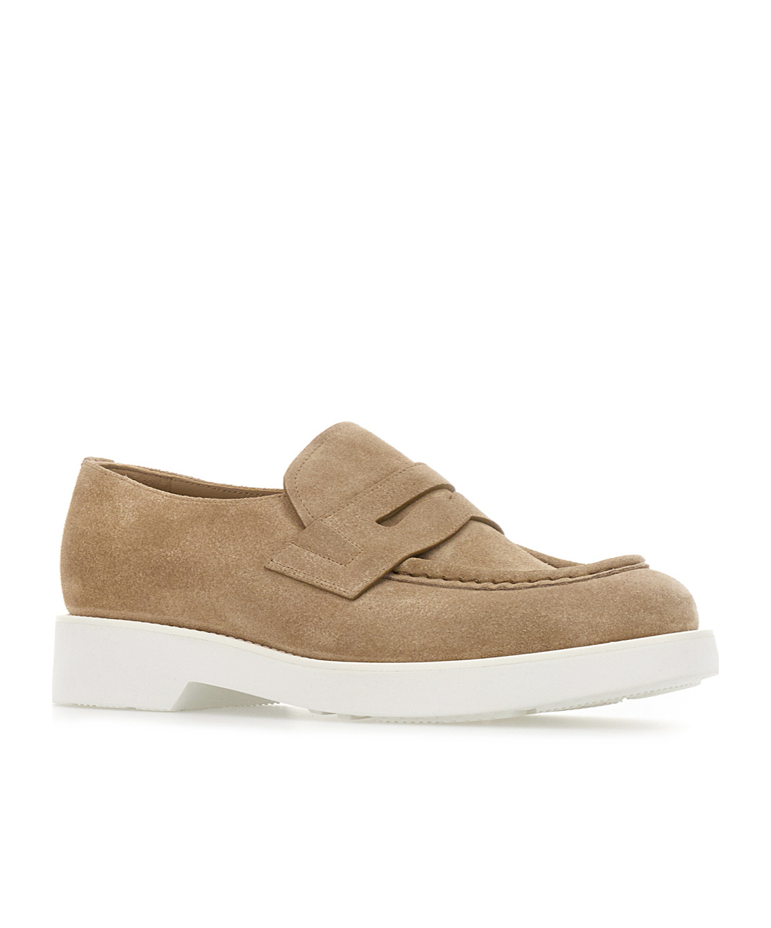 Church's Suede Loafers In Nude