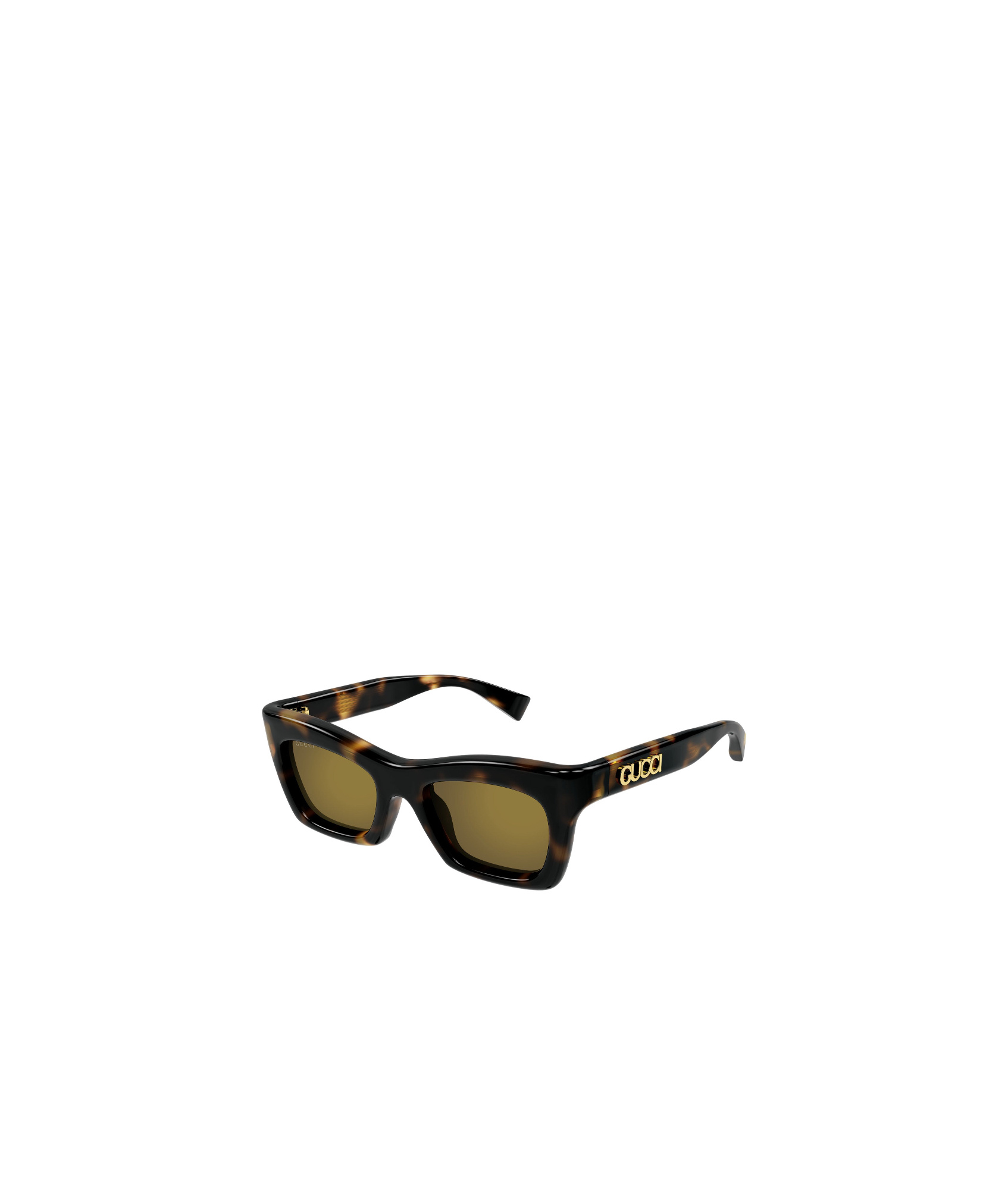 Gucci Eyewear Cat Eye Frame Sunglasses In Black