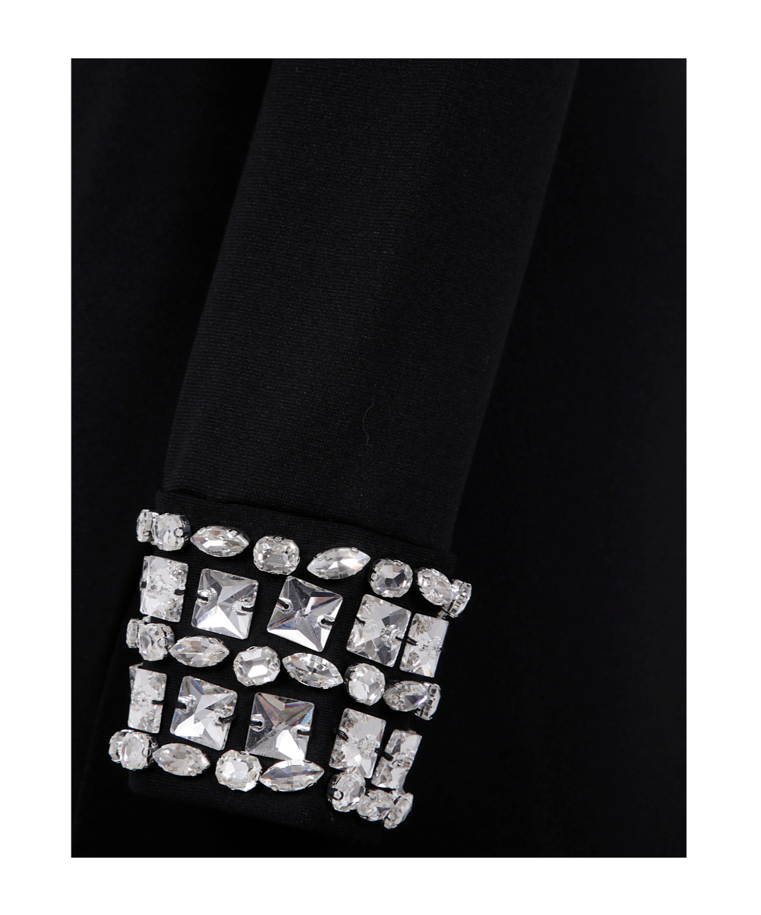 Blugirl Crystal-embellished Long Dress In Black