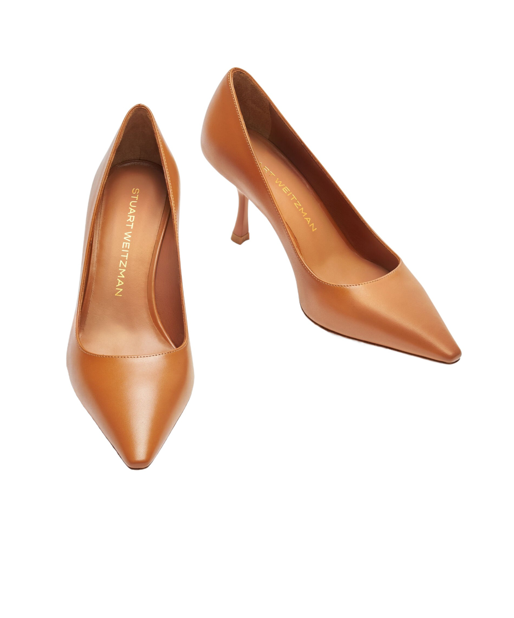 Stuart Weitzman 75mm Naomi Pumps In Brown