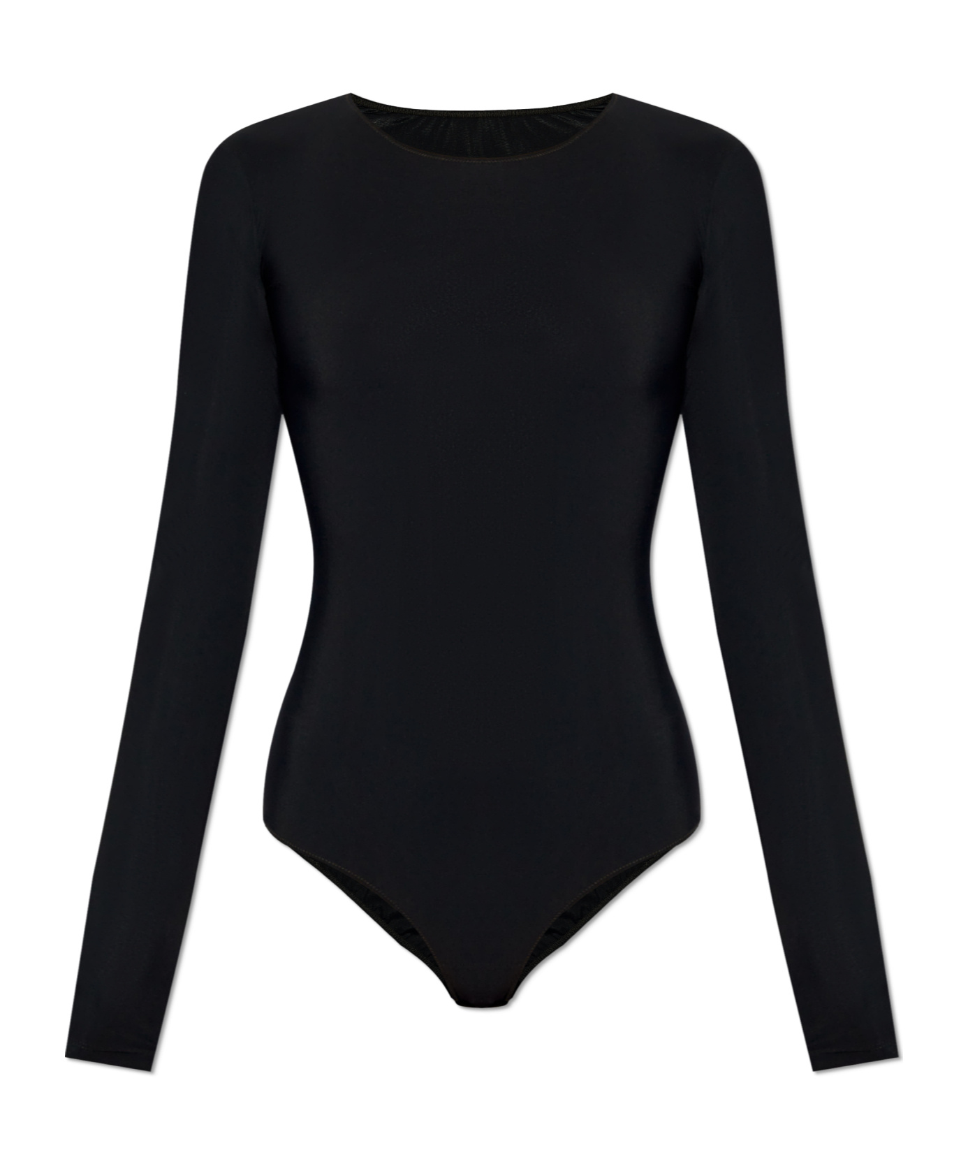Mm6 Maison Margiela Numeric Signature Body Woman Black In Black