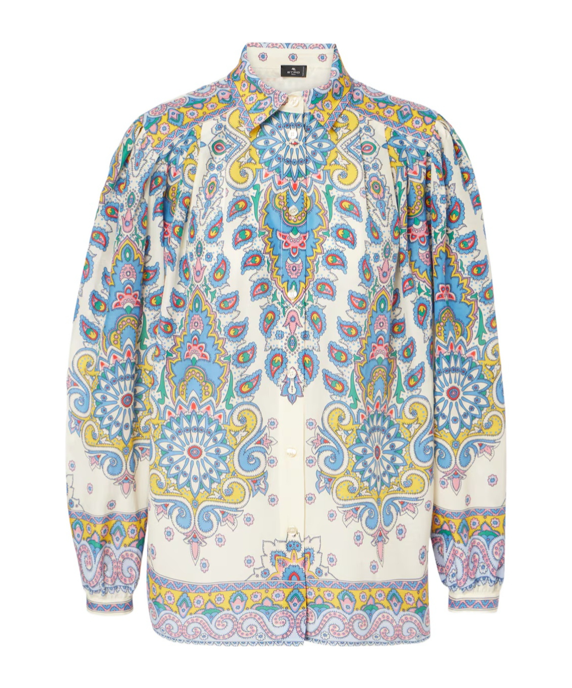 Etro Printed Pattern Shirt In White