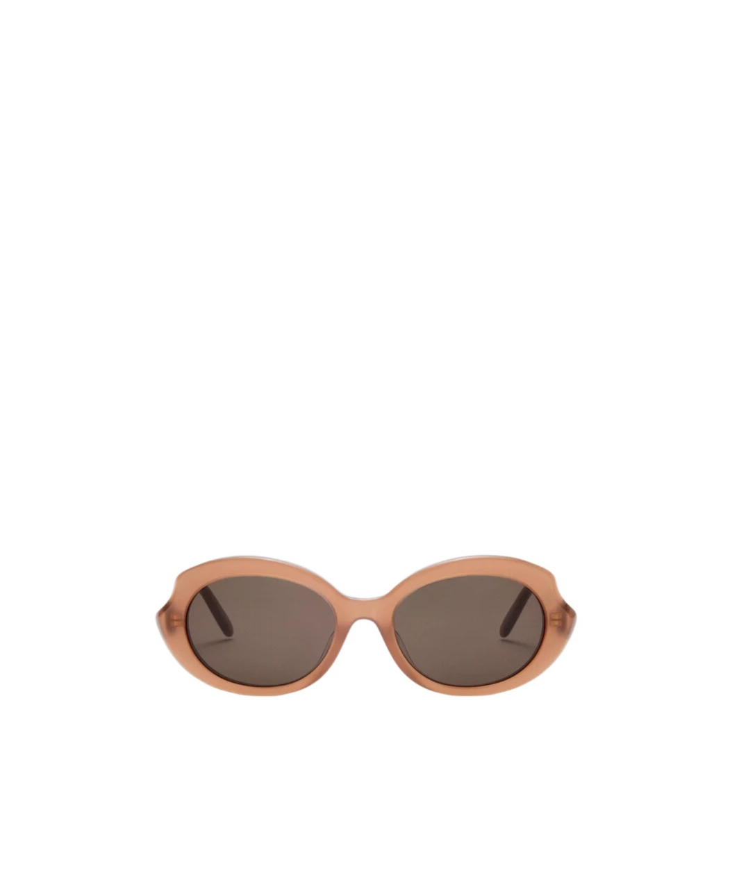 Loewe Occhiali Da Sole Mini Oval Slim In Brown