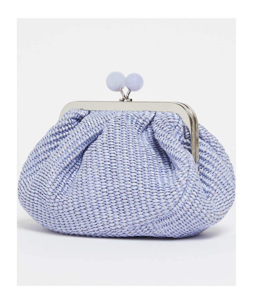 Weekend Max Mara Palmas Chained Pastry Bag In Blue