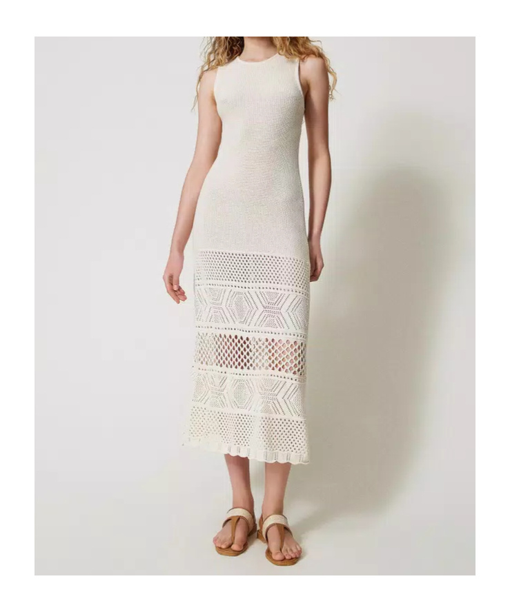 Shop Twinset Crochet Dress