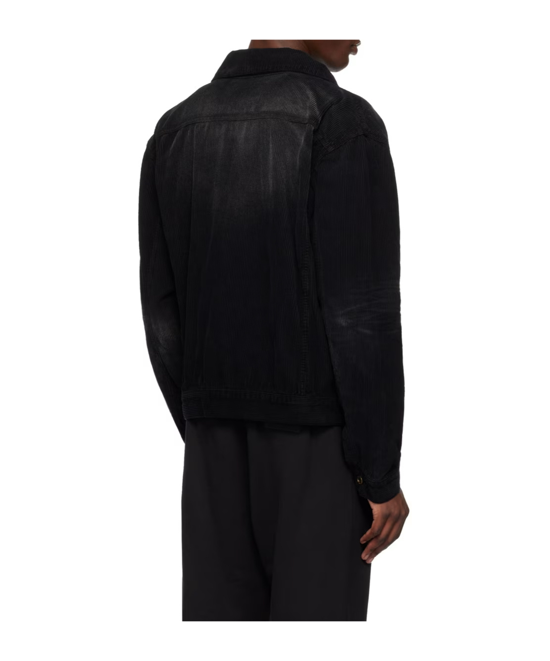 We11 Done Logo Embroidered Casual Jacket In Black