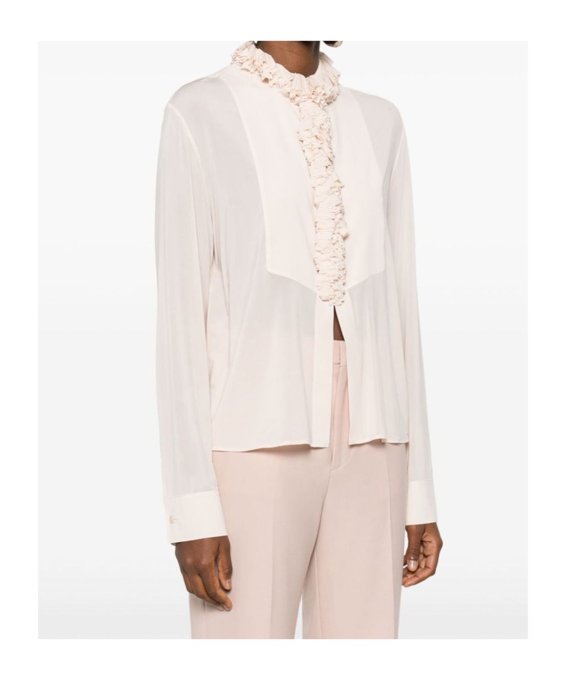 Philosophy Di Lorenzo Serafini Front Detailed Shirt In Pink