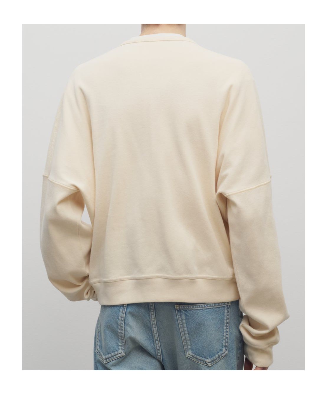 The Row Greto Cotton Sweatshirt In Neutral