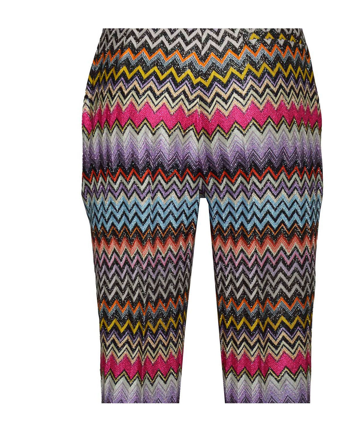 Shop Missoni Capri Bootcut Tailored Trousers In Multicolor