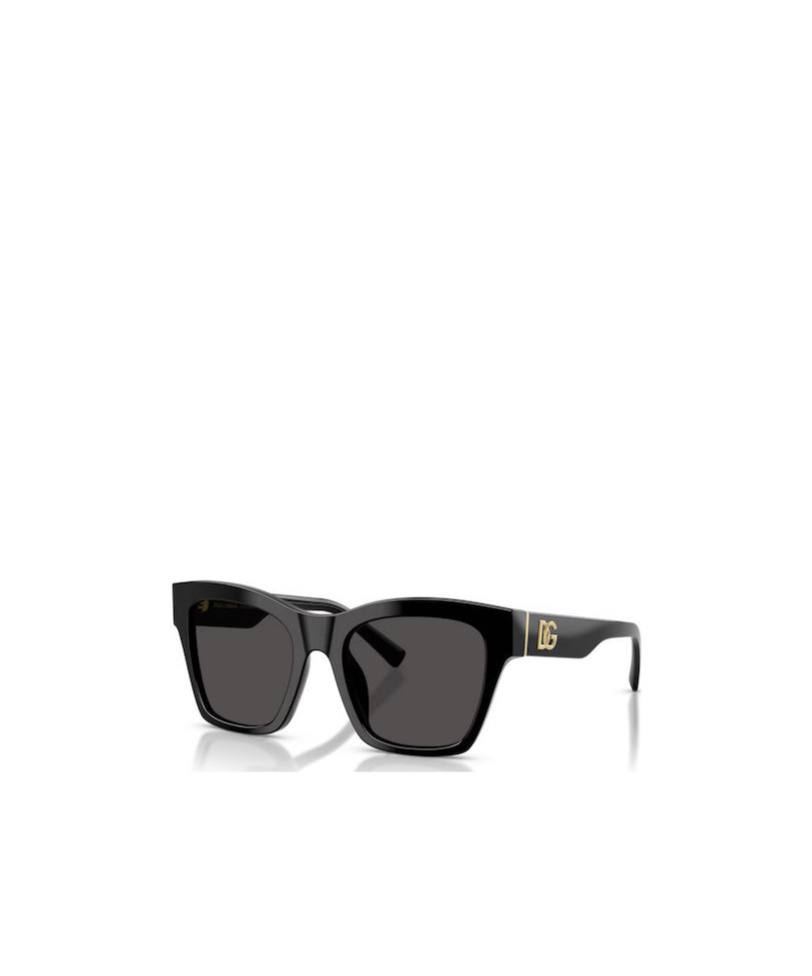 Dolce & Gabbana Sonnenbrille Mit Eckigem Gestell In Black