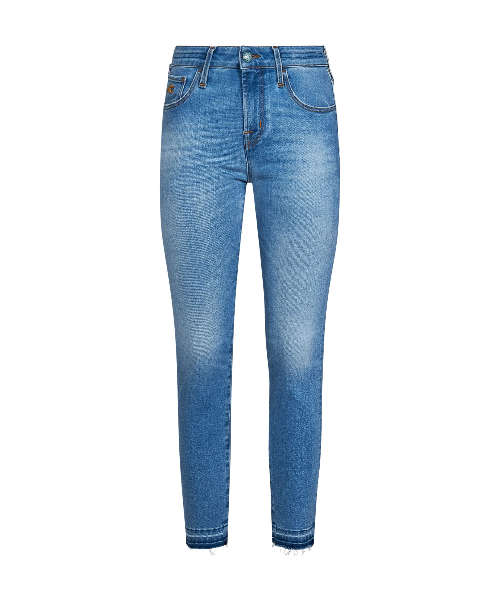 Jacob Cohen Belt-loop Jeans In Blue