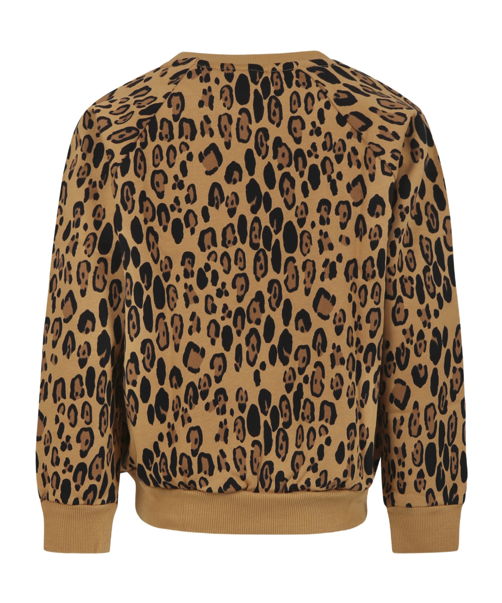Mini Rodini Leopard Print Sweatshirt In Brown