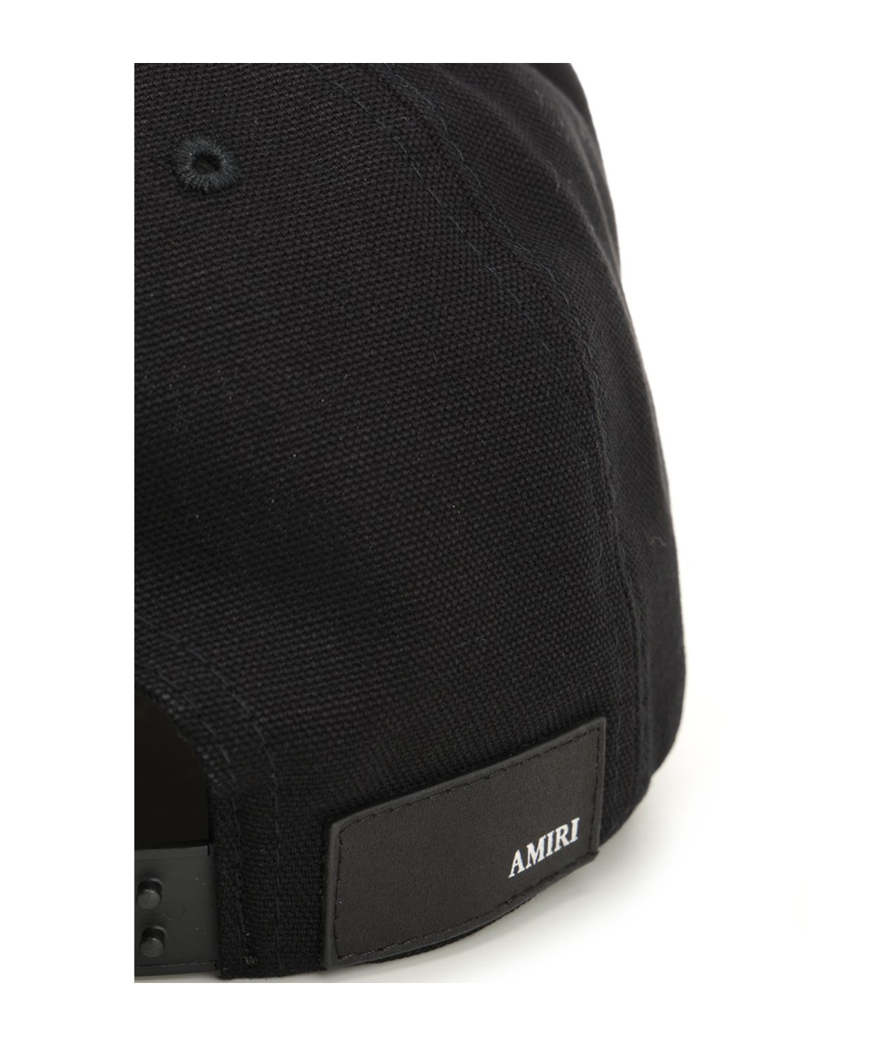 Amiri Logo-embroidered Baseball Cap In Black