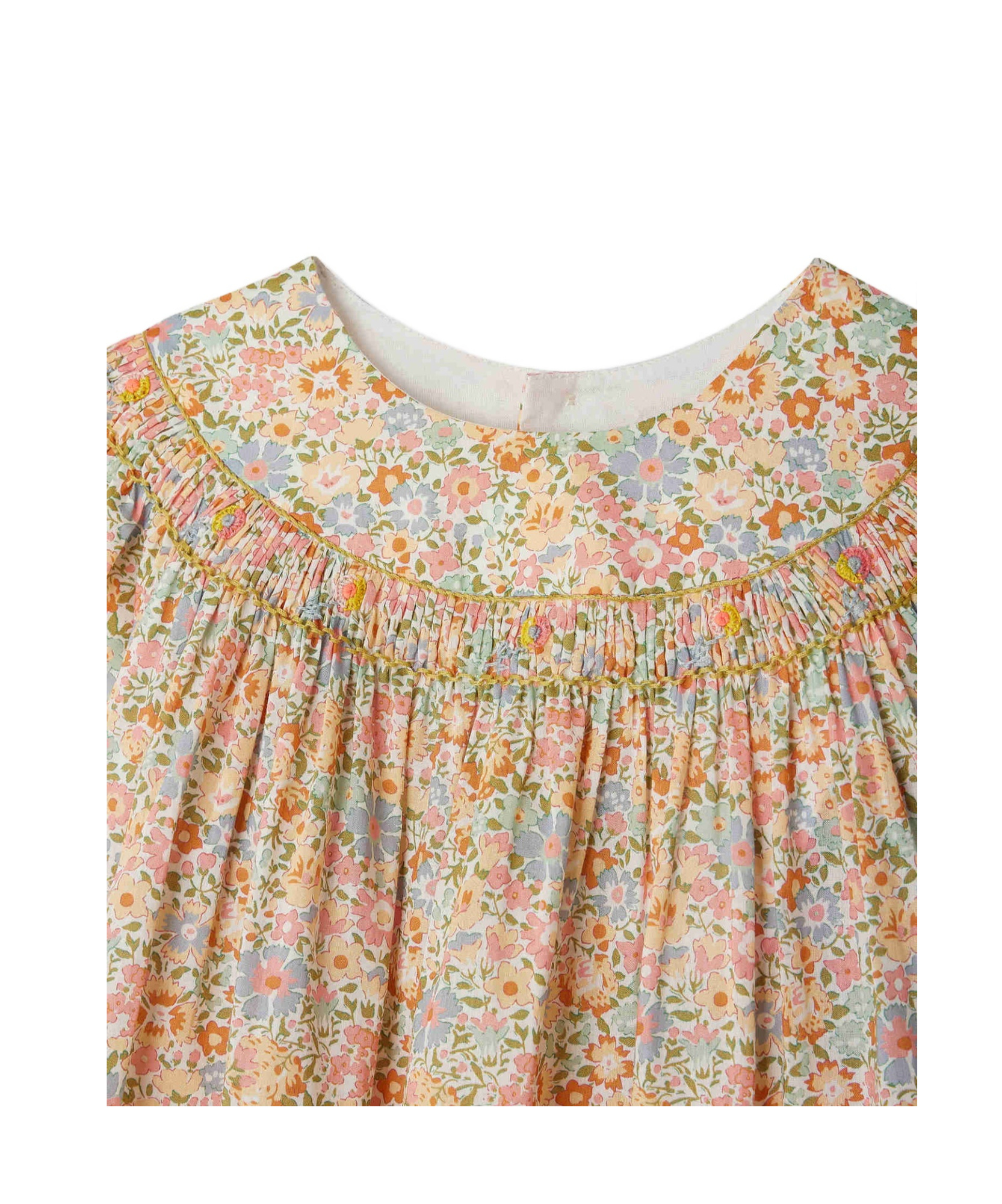 Bonpoint Pleated Shirt In Nude