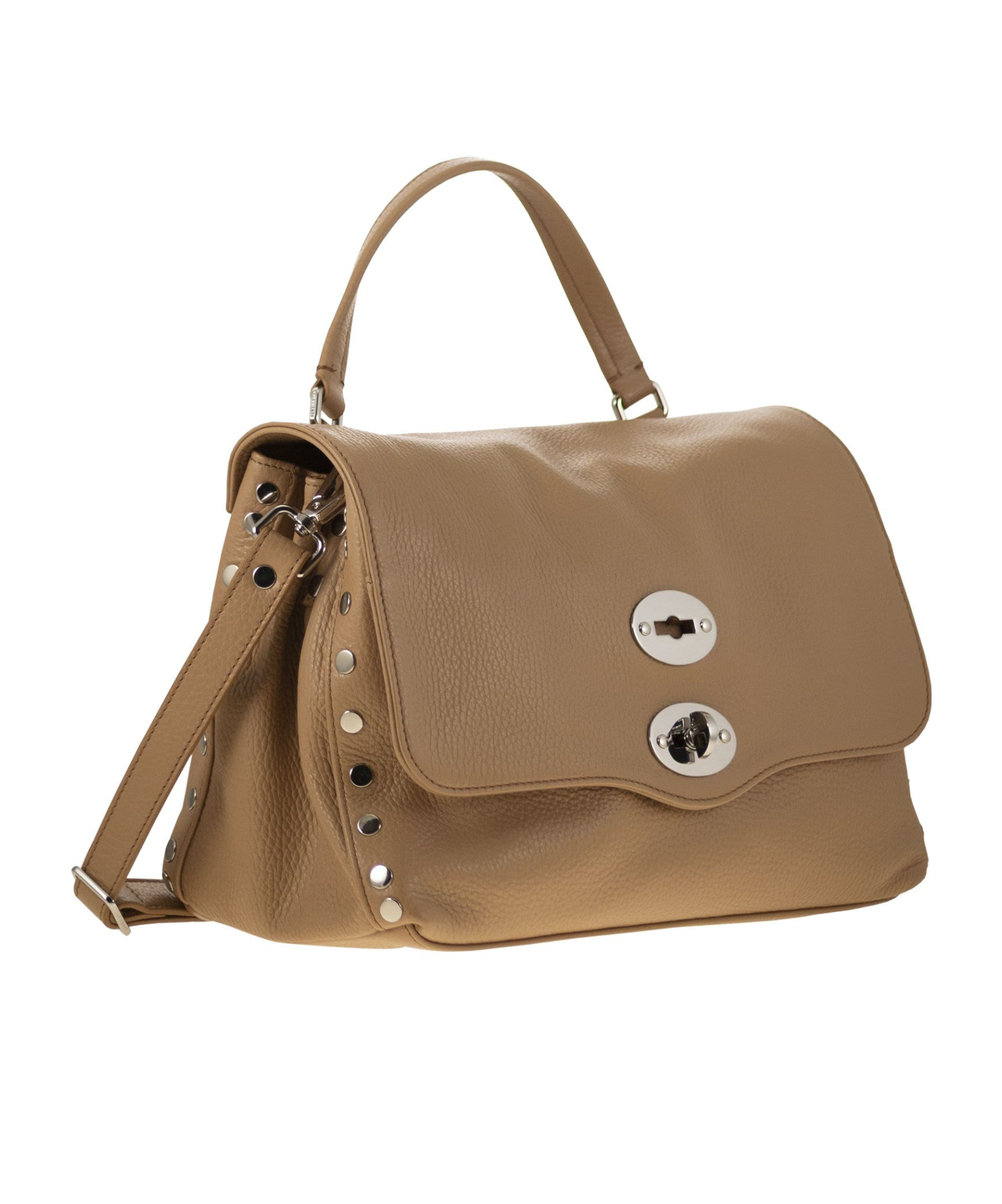 Zanellato Flip Shoulder Bag In Brown