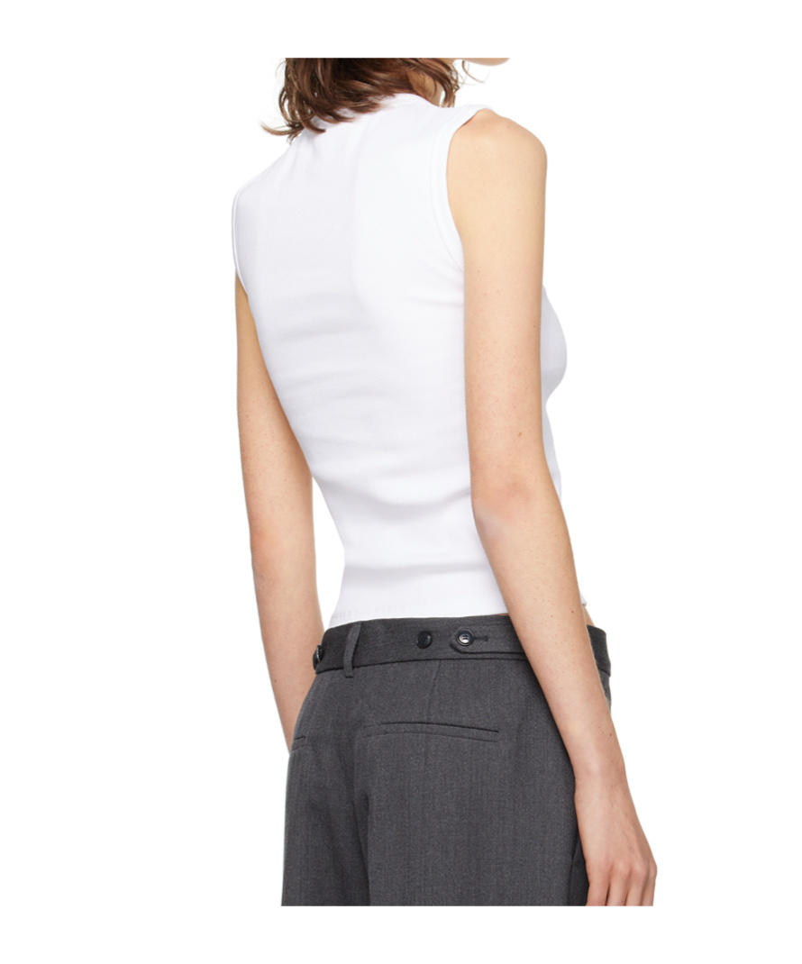 Rohe Crew Neck Vest In White