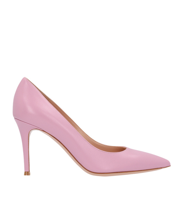 Shop Gianvito Rossi Pointed High Heels In Pink