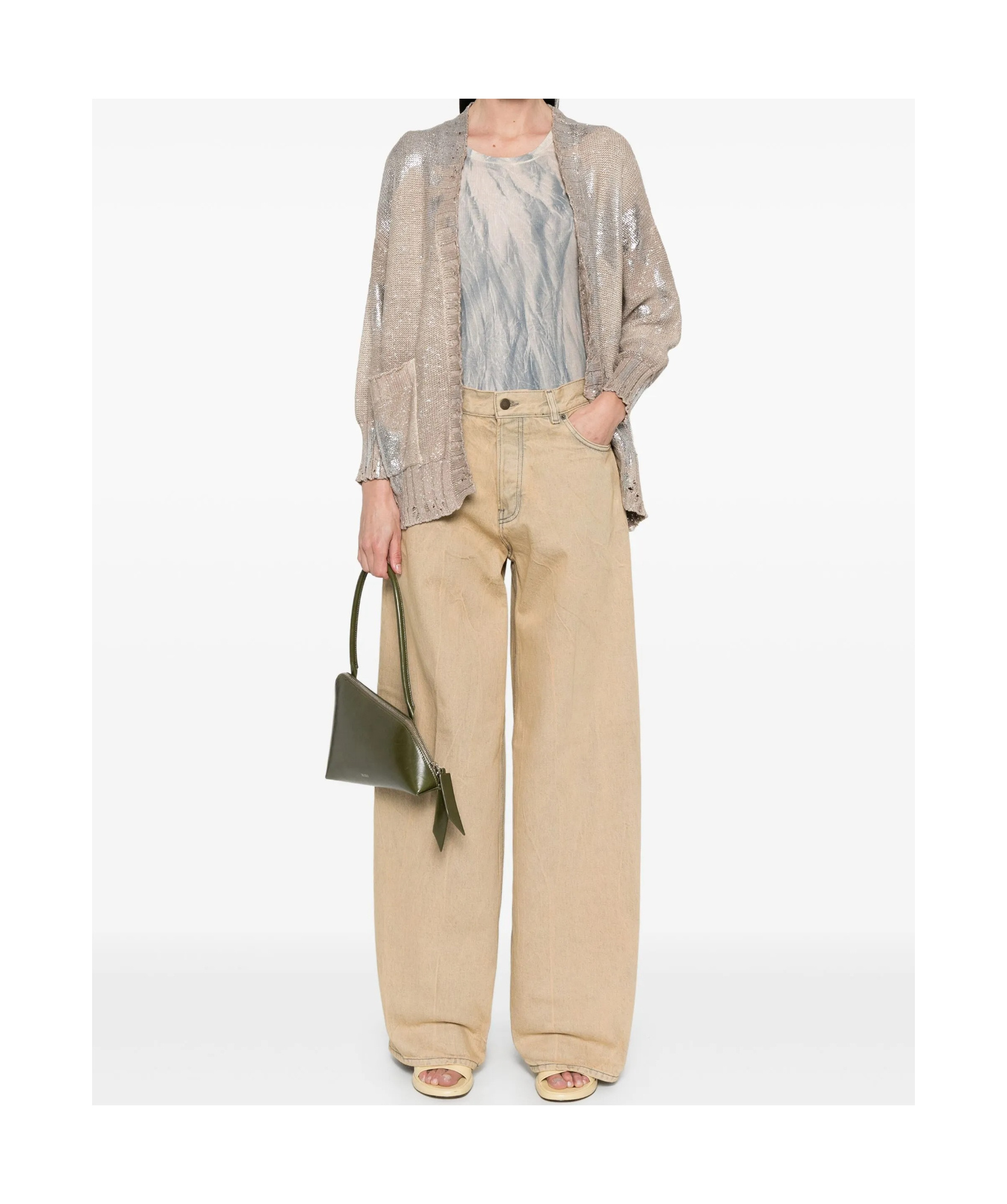 Haikure Bethany Jeans In Nude