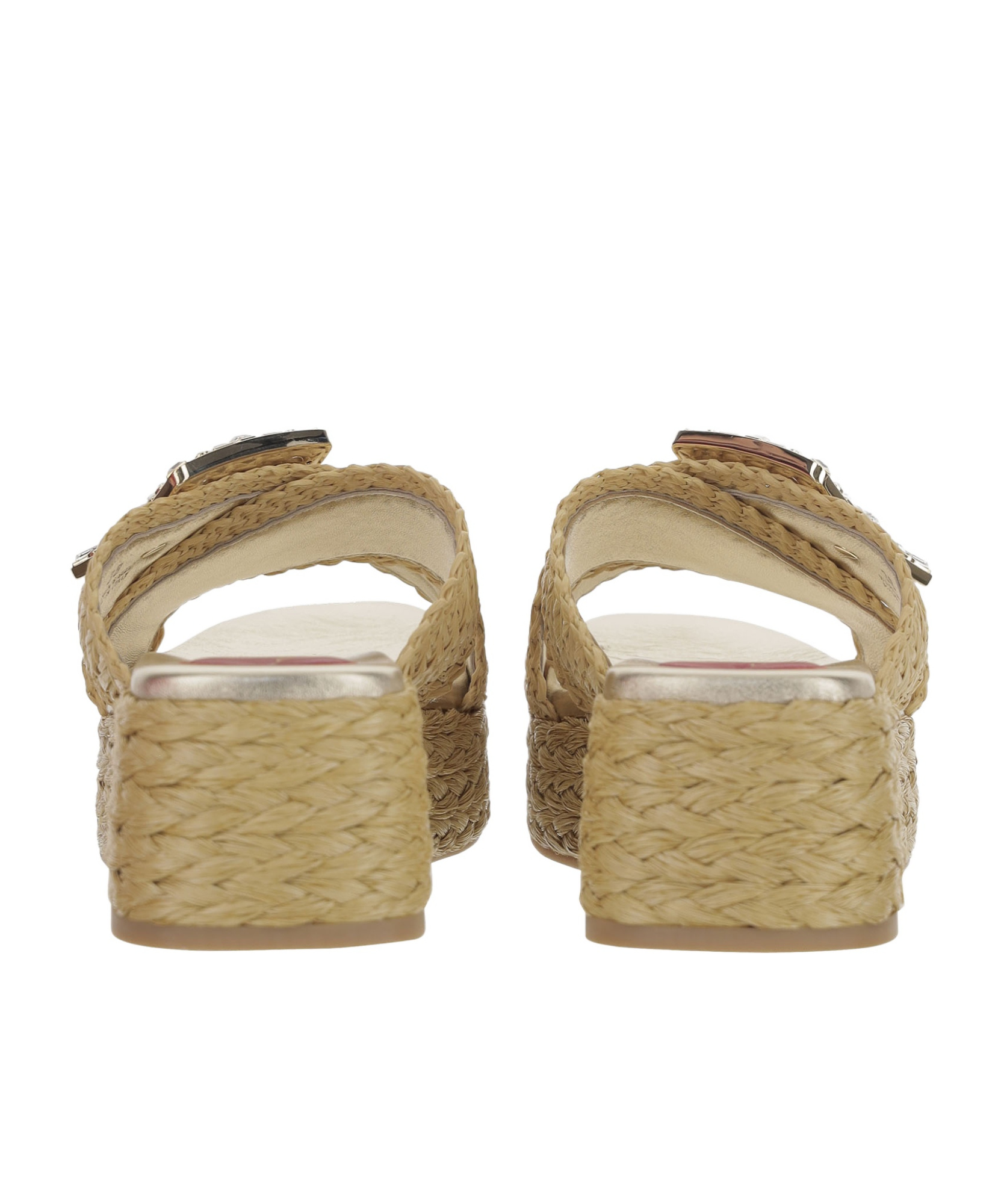 Roger Vivier Thick Sole Slippers In Green