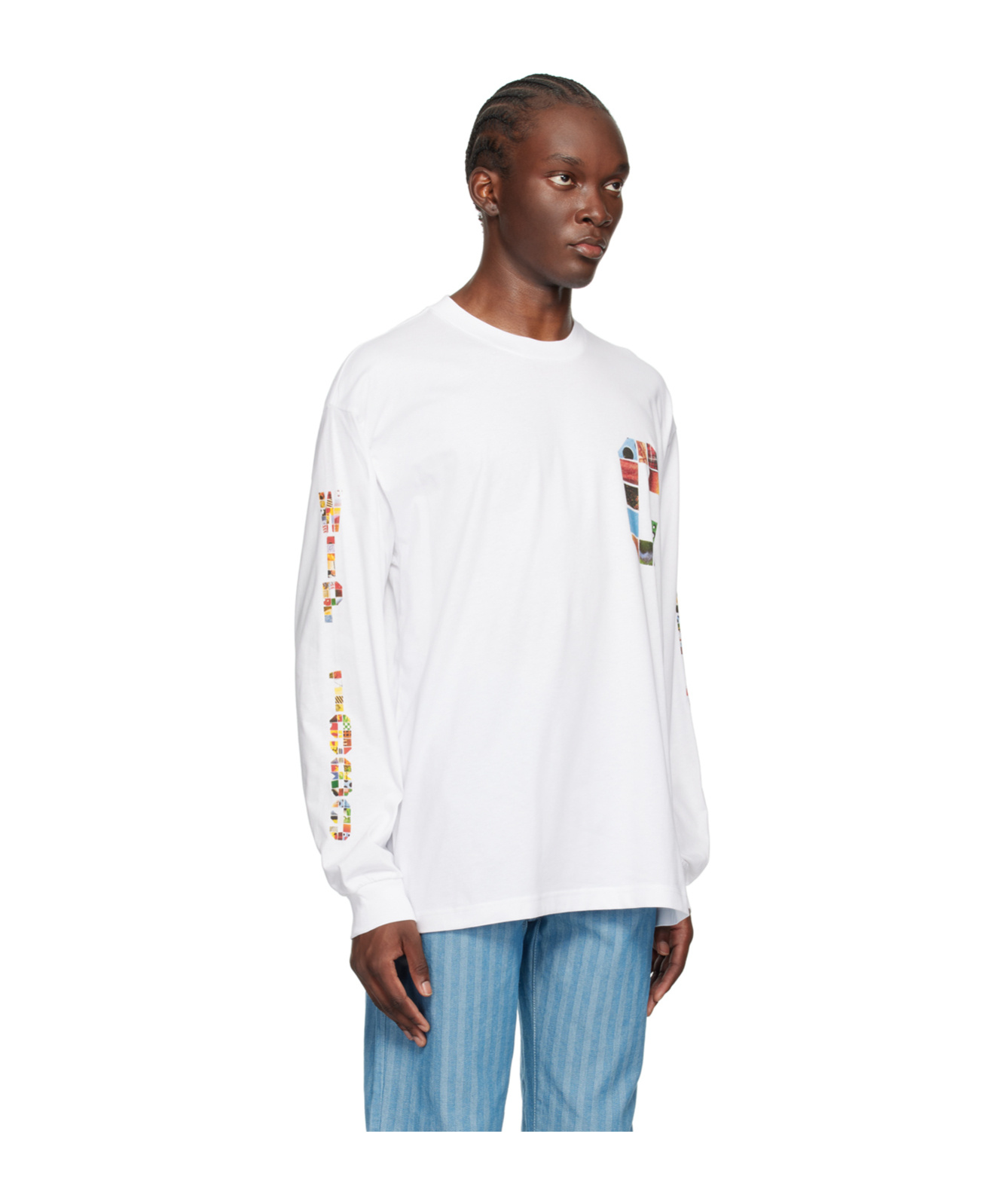 Carhartt Machine 89 Long-sleeved T-shirt In White