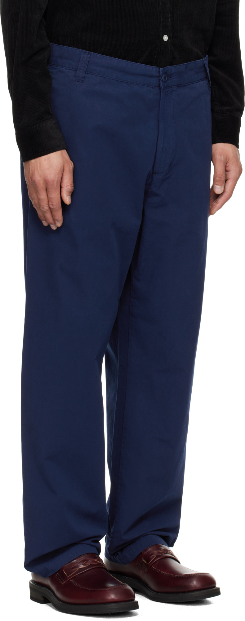 CARHARTT LOGO-PATCH TROUSERS