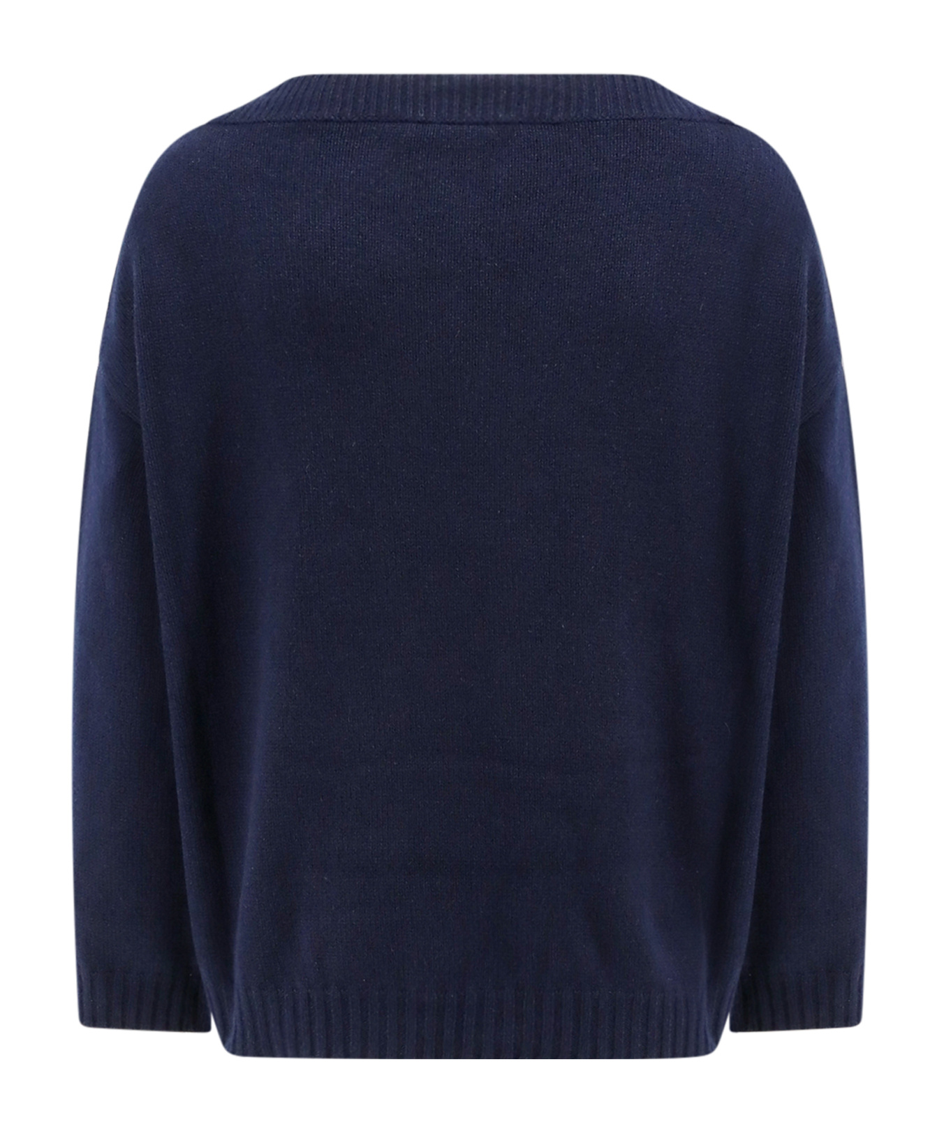 Valentino 'oversized Cashmere In Black