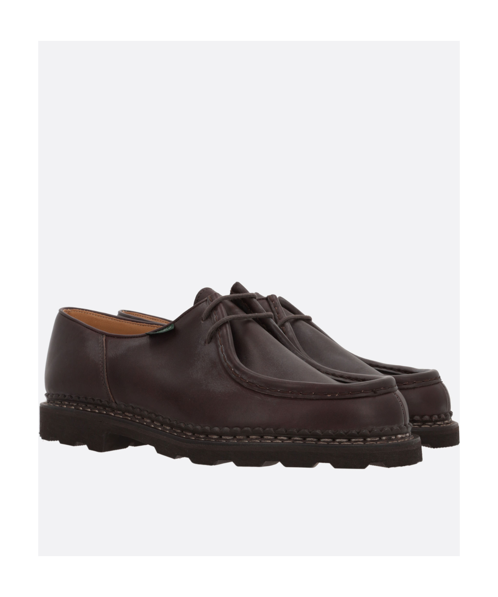 Shop Paraboot Michael Boat Shoes In Black