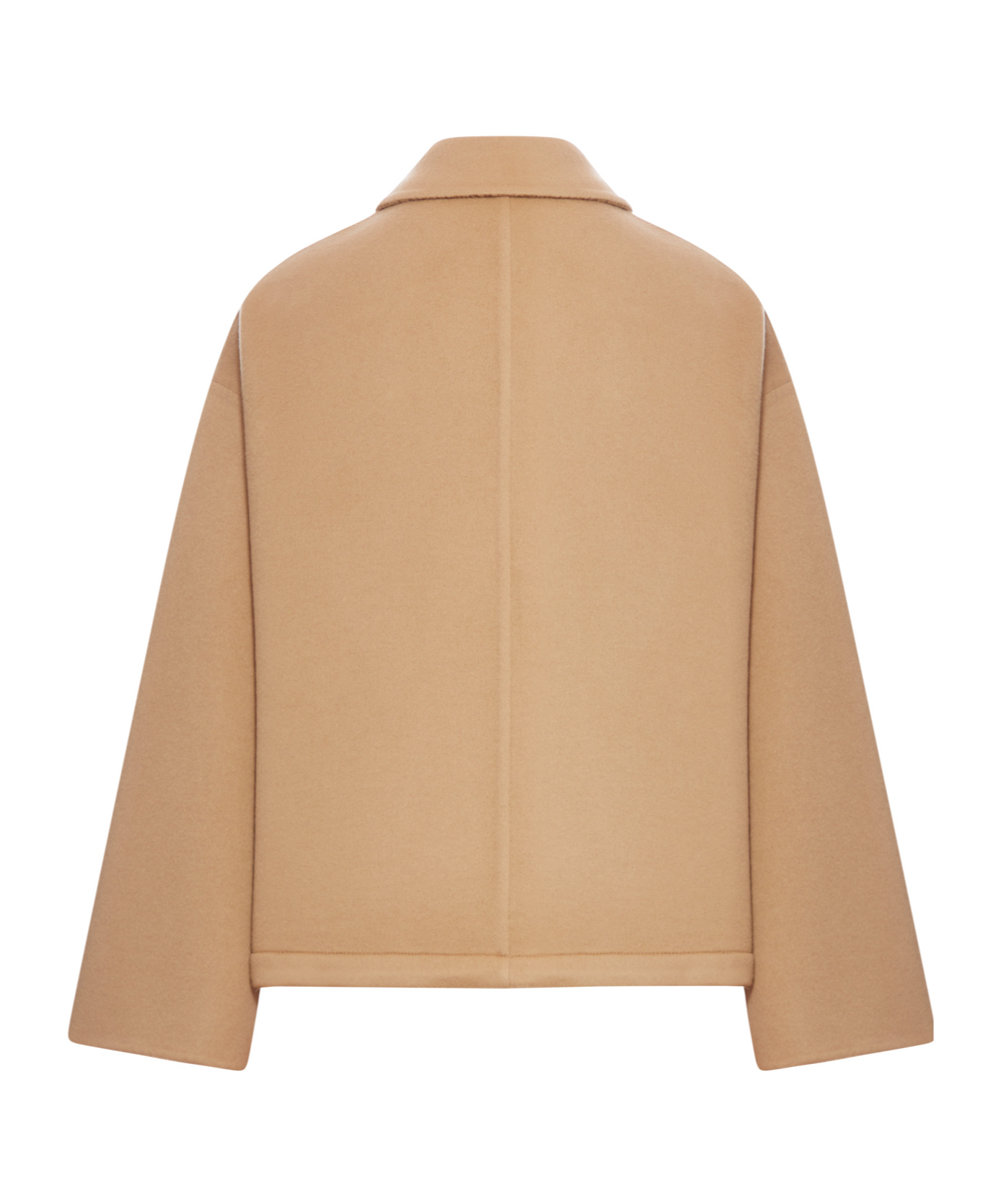 Gucci Long-sleeved Jacket In Brown