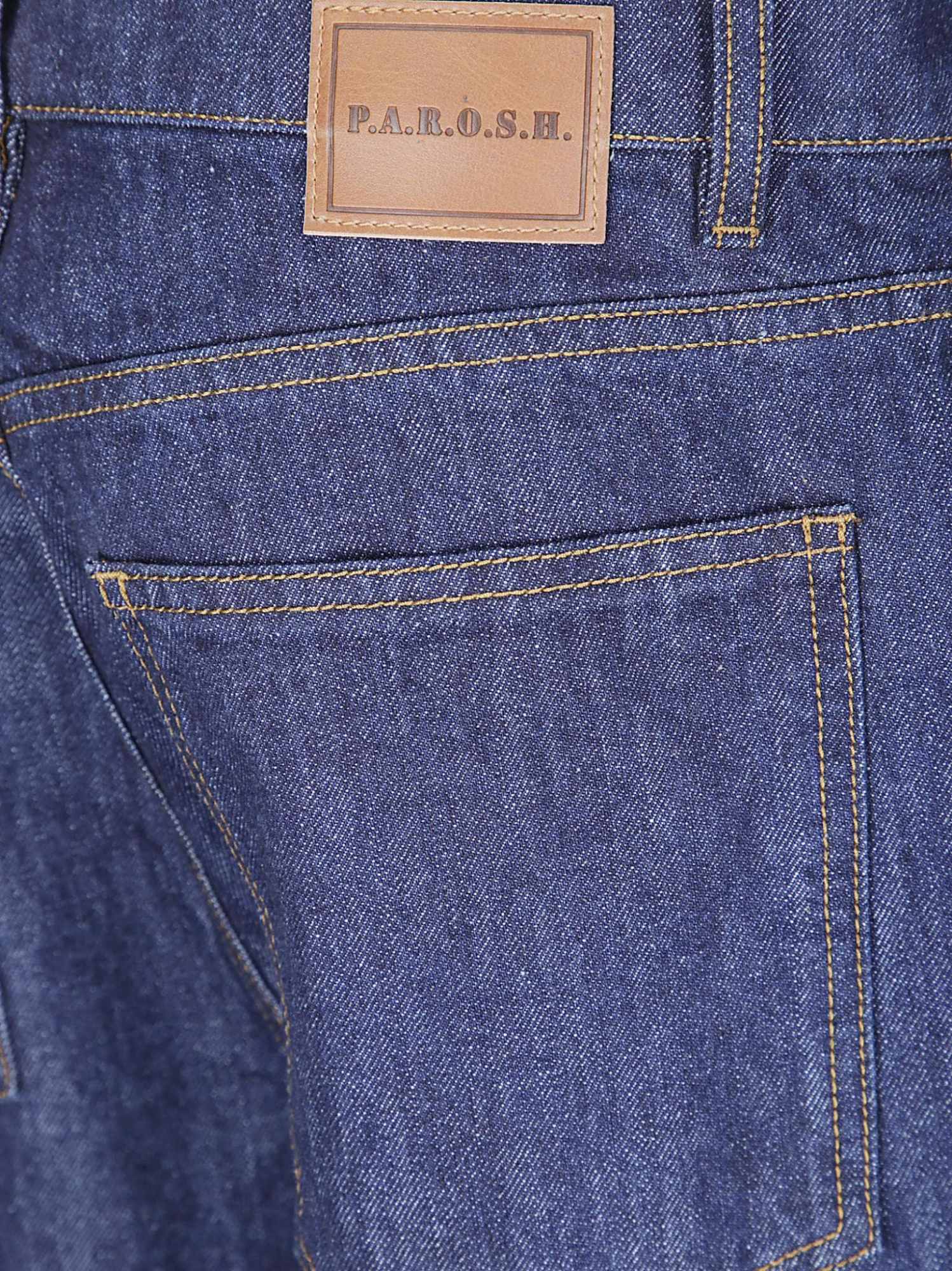 P.a.r.o.s.h Belt-loop Jeans In Blue
